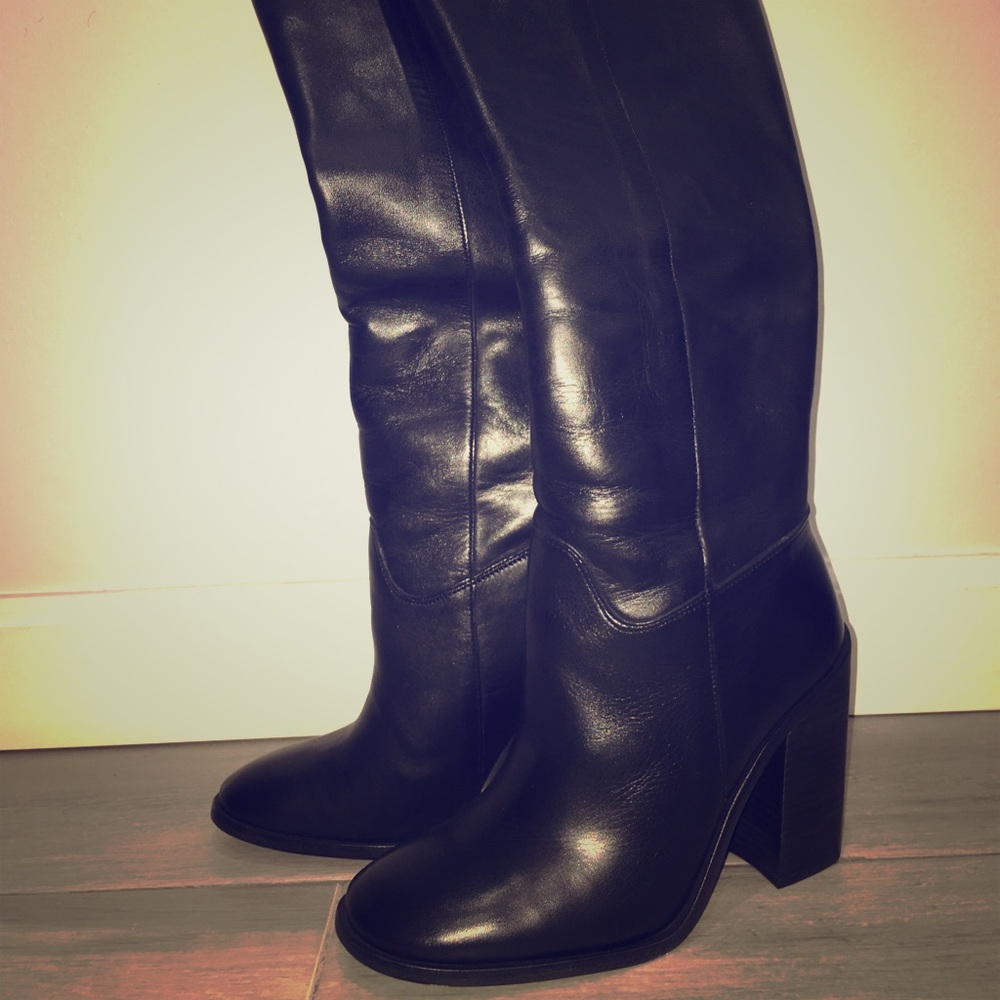 All Saint leather boots US sz 6.5.